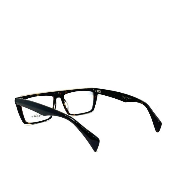 Yohji Yamamoto Eyeglass Frame YY1045 Color 169 | Brown Tortoise Shell Acetate - Picture 4 of 8